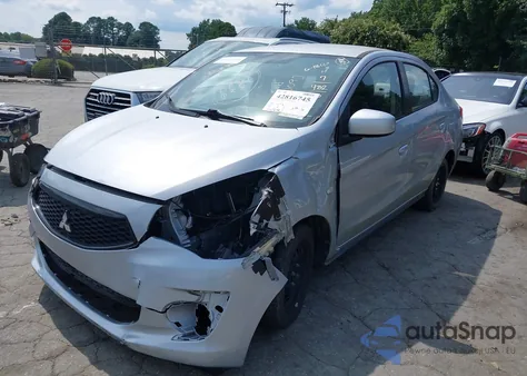 2020 Mitsubishi Mirage G4 Es из США, поврежденный, VIN ML32F3FJ4LHF11148